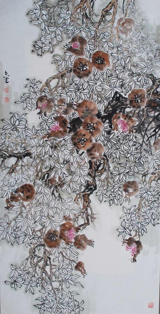 秋硕137x69cm
