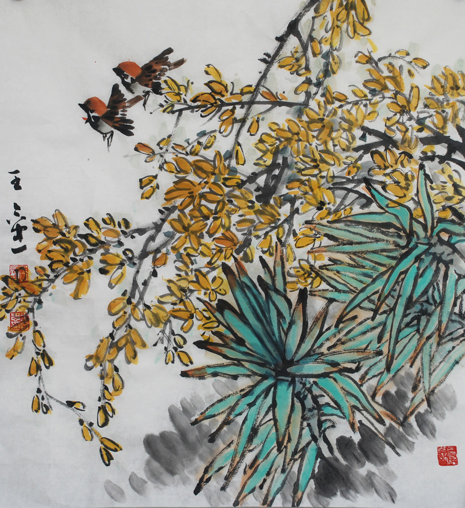 早春50x50cm