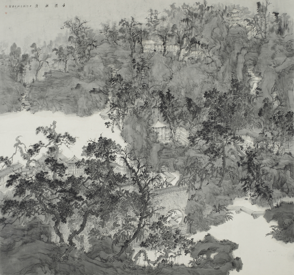 曲园无尘  180x190 cm
