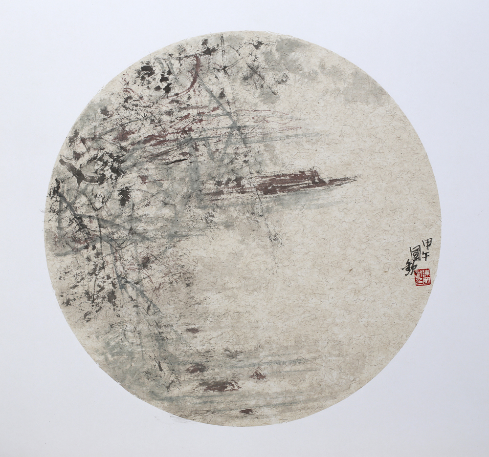 4陈国欢《林畔》50.50CM