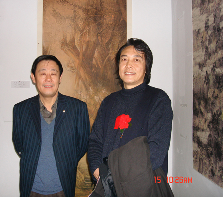 2007年11月山东省“禅修书画全国巡回展”