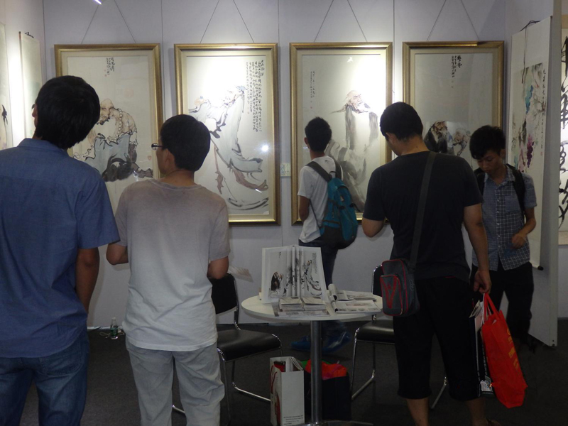 2014年9月参加“第五届艺术广东·国际收藏品及艺术品博览会”