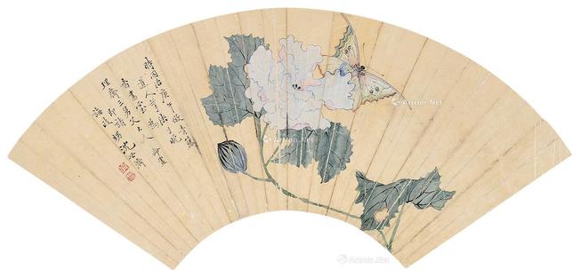 沈世济 蝶恋图