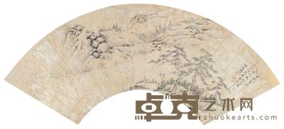 徐廷超 山水 17×53cm