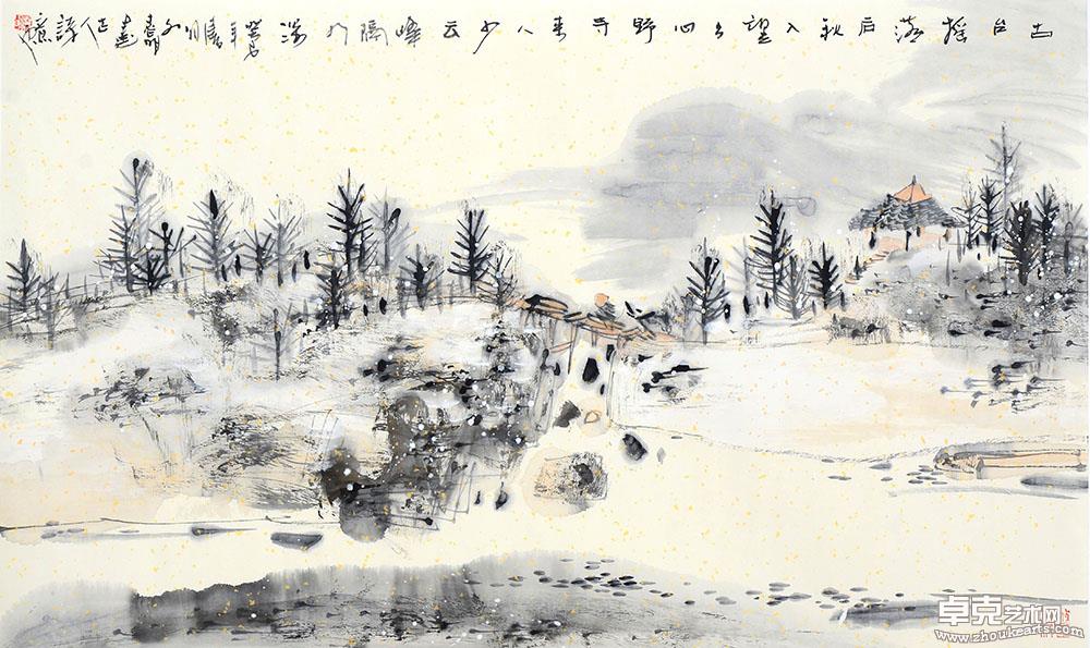 冬韵小寺50x75cm