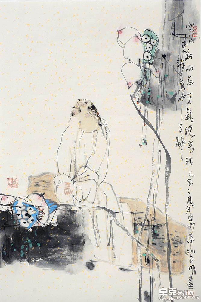 空山新雨 68x45cm