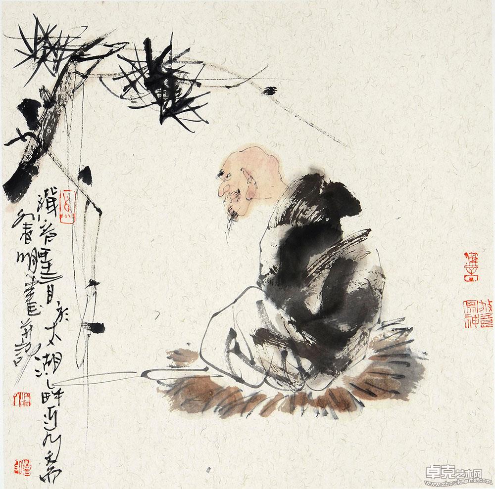 禅音图 50x50cm