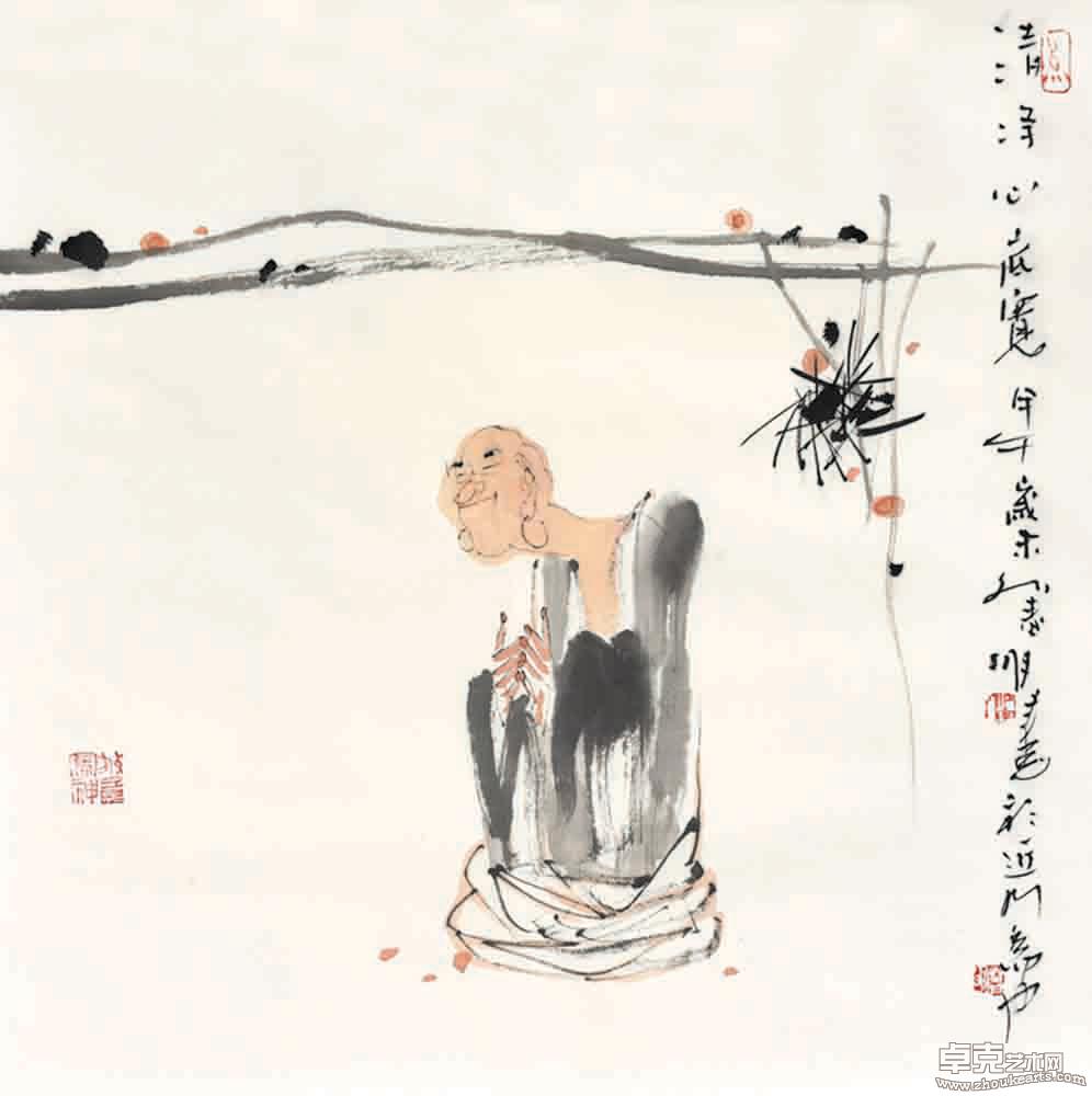 清净心底宽50x50cm