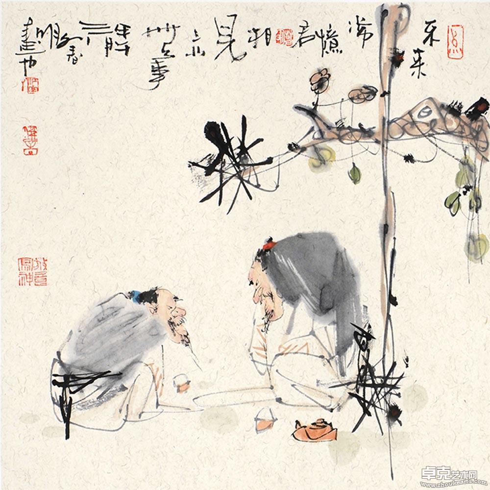 相叙图 50x50cm
