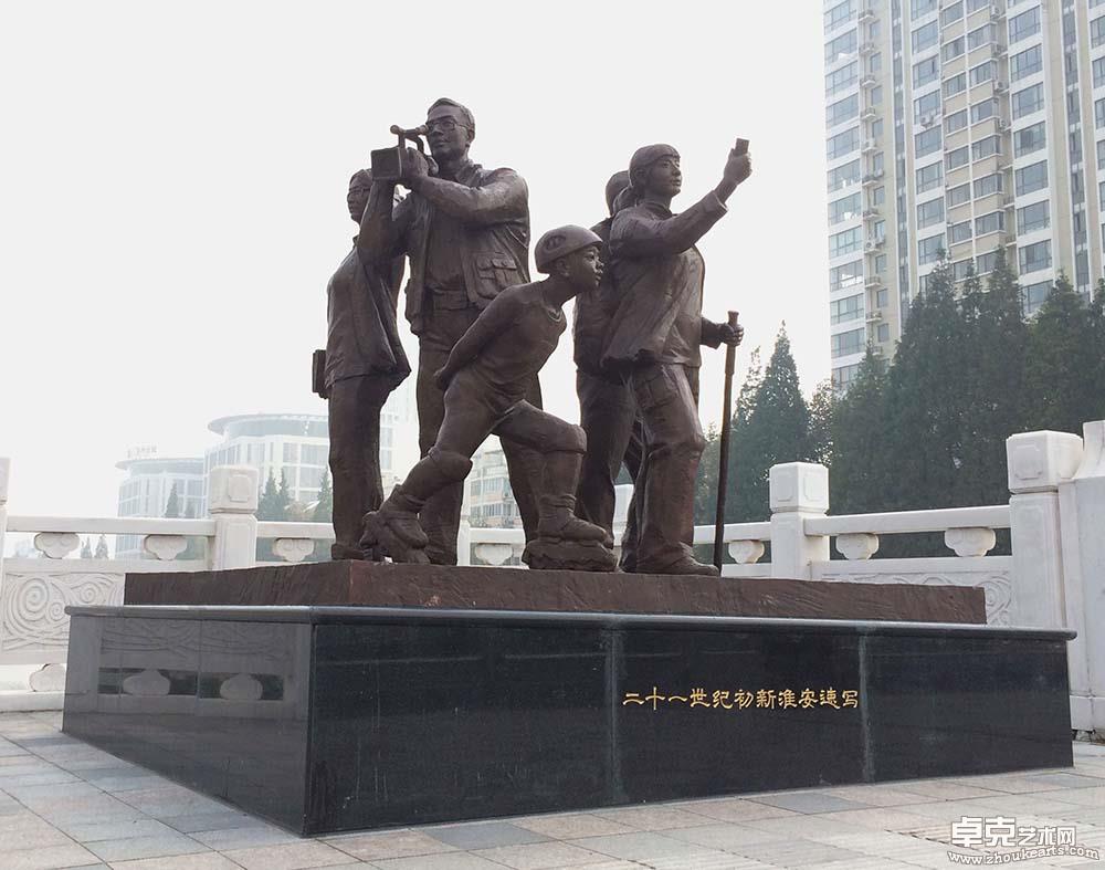 淮安水门桥景观雕塑 高220cm