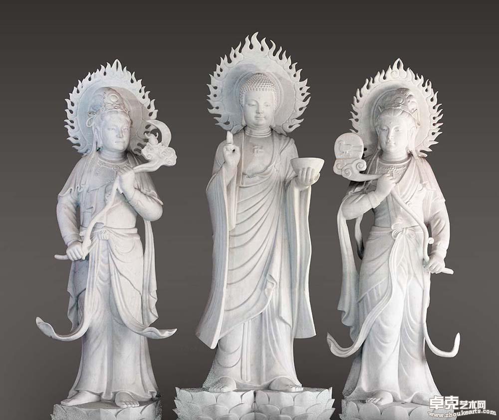 东方三圣 高200cm