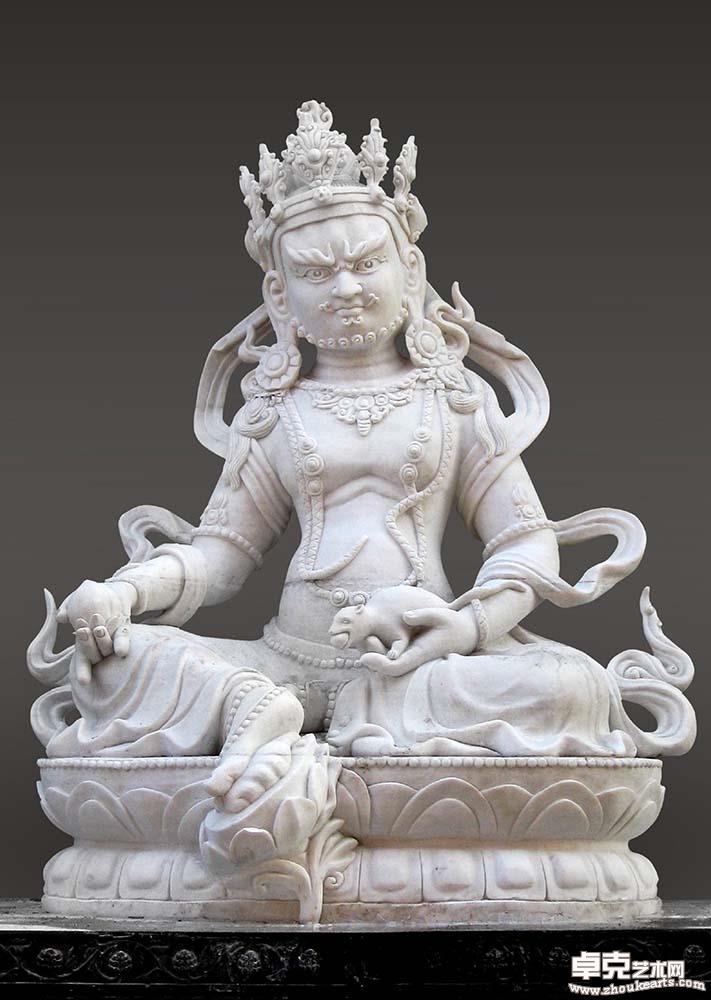 布禄金刚藏巴拉（黄财神）   高160cm