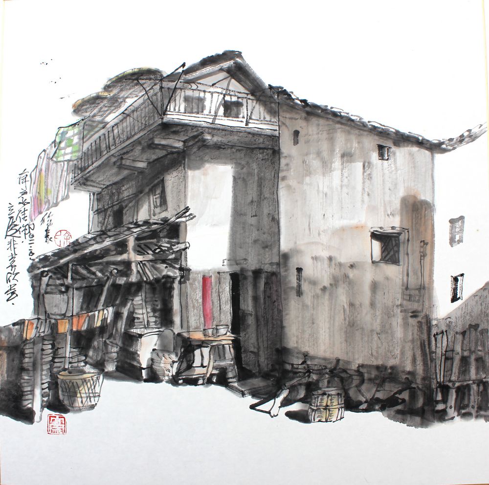 皖南写生五-