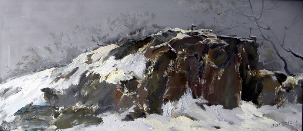 沙峪沟系列之15 90cm.30cm