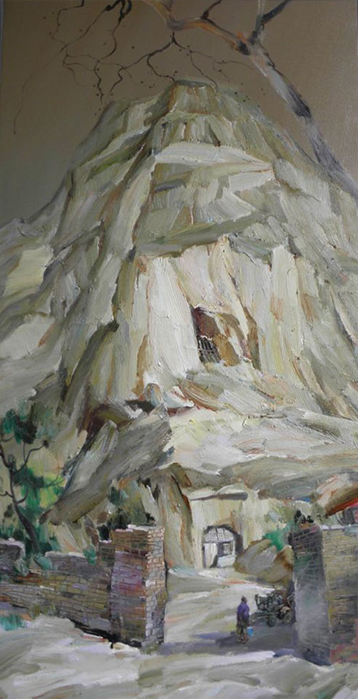 沙峪沟系列之32 120cm.60cm 