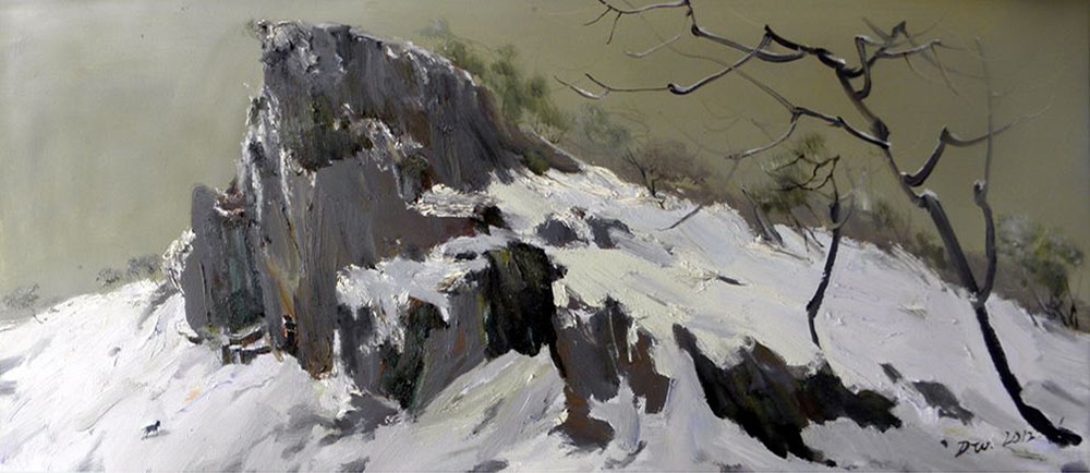 沙峪沟系列之17  90cm.30cm
