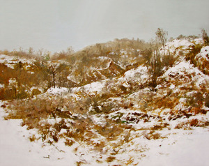 《北方•雪•苍山二》