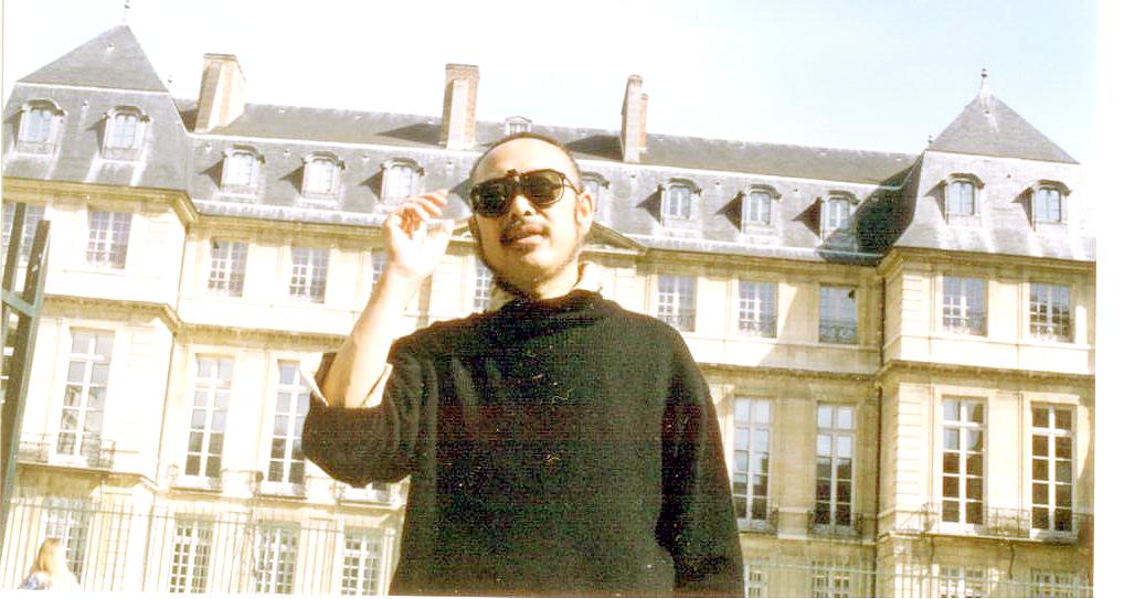 张廓，在巴黎国际艺术村，2002年