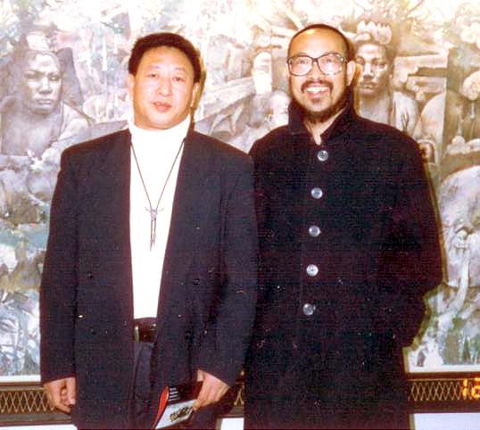 张廓和石虎，1995年