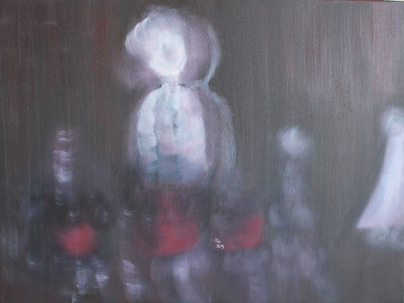 无题的思索60x80cm