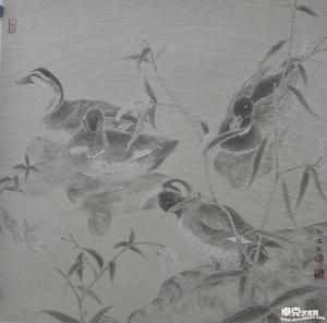 《秋塘》