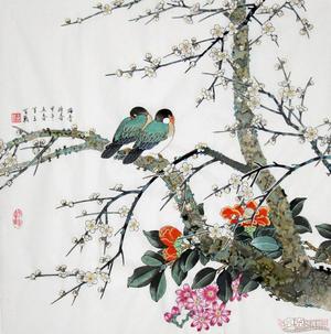 梅香醉春