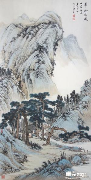 翠岭松风