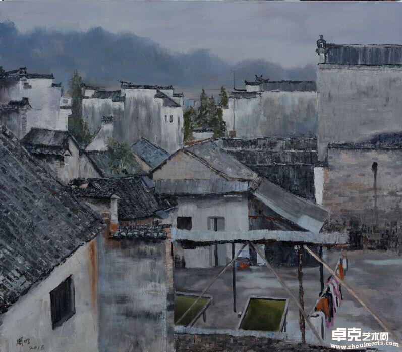 屏山70cm×80cm