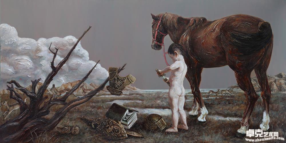 《逐梦之旅》之四240x120cm