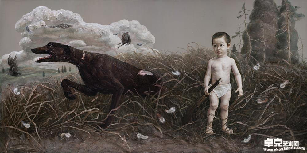 《逐梦之旅》之三240x120cm