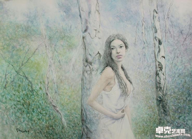 《精神家园 十》56x78cm