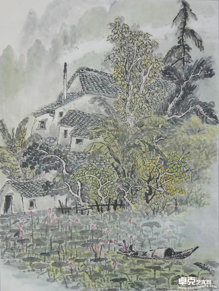 《山水小品》四30cmx40cm