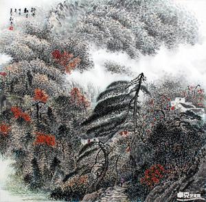 《柿子红了》