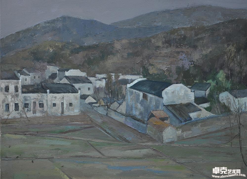 皖南冬天80*60cm