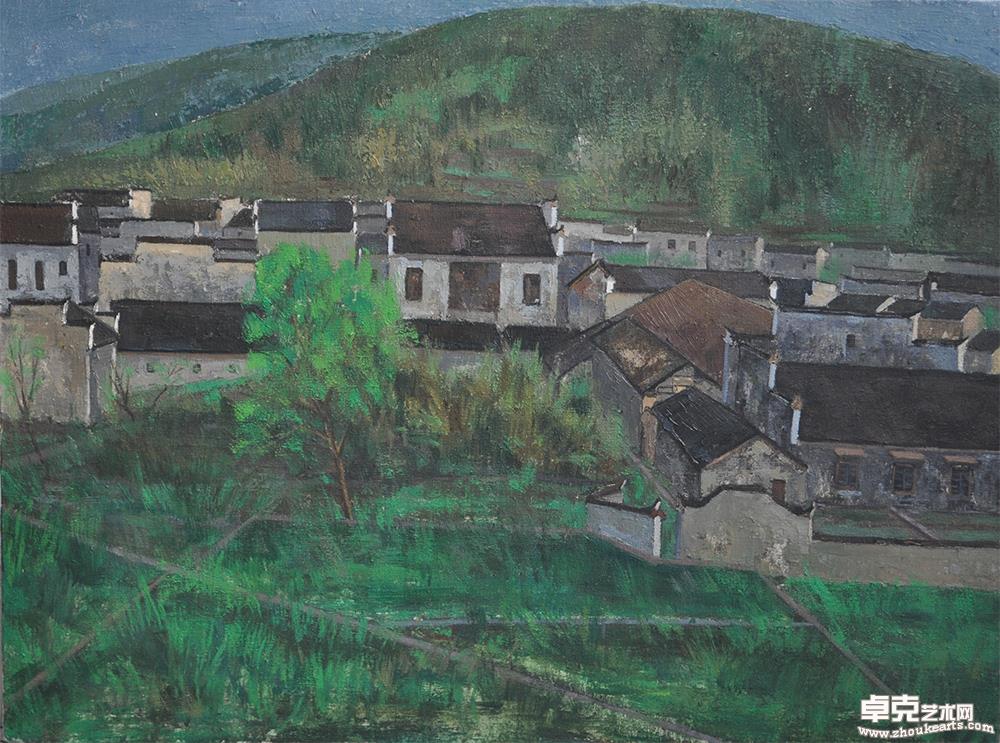 皖南末春80*60cm