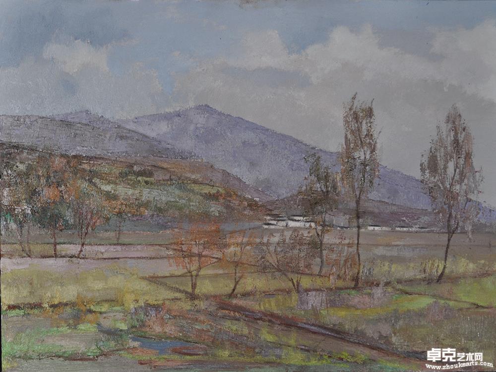 皖南秋色80*60cm