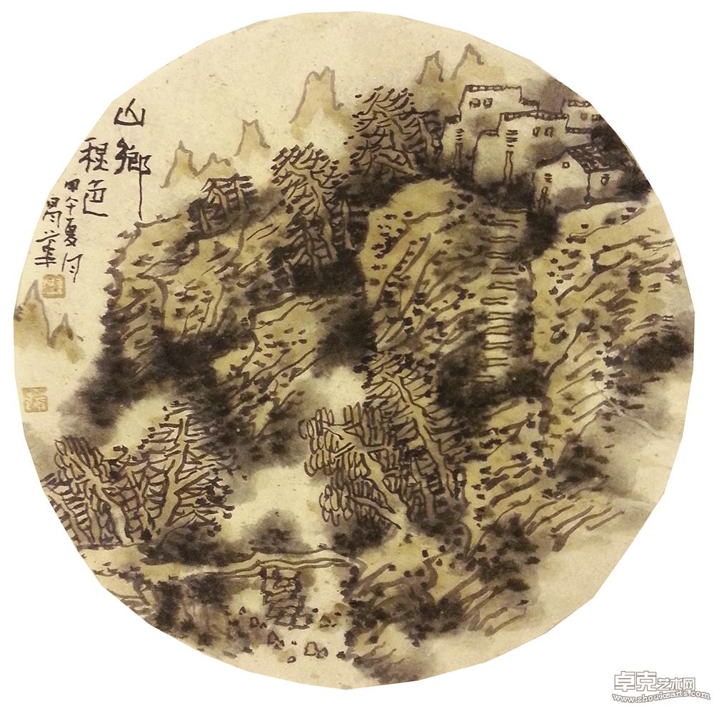 山乡秋色
