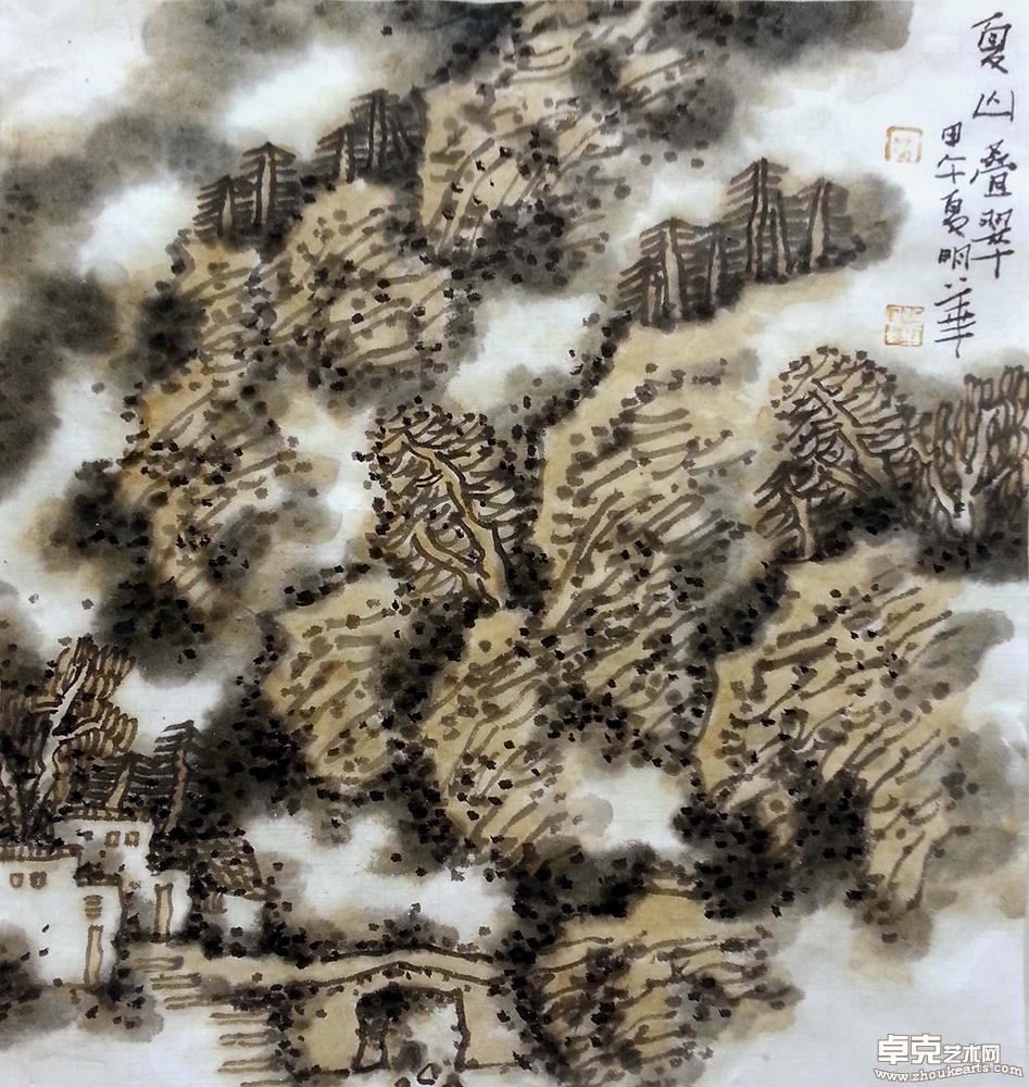 夏山叠翠