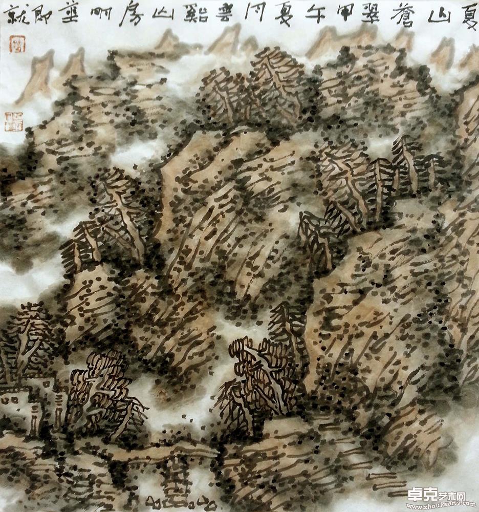 夏山苍翠