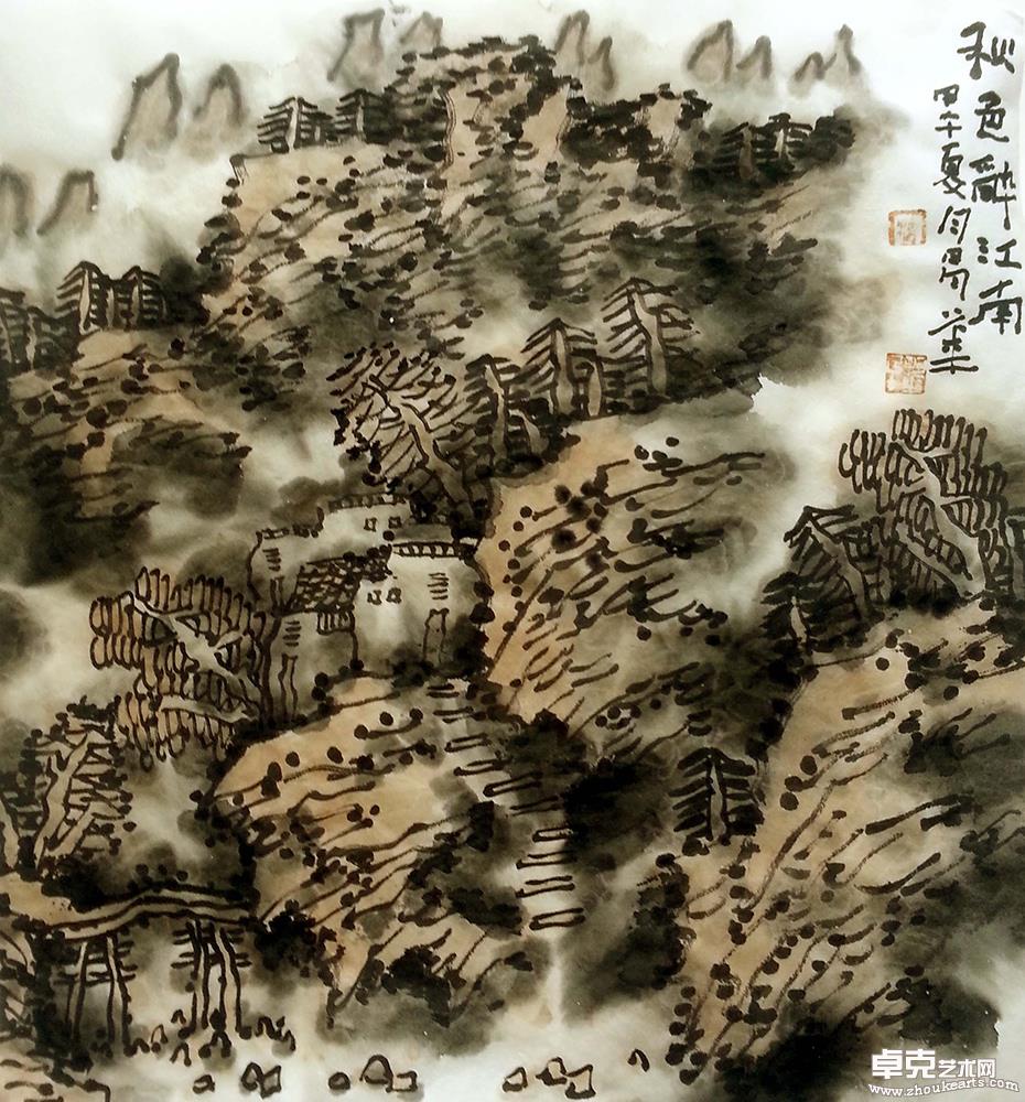 秋色染江南