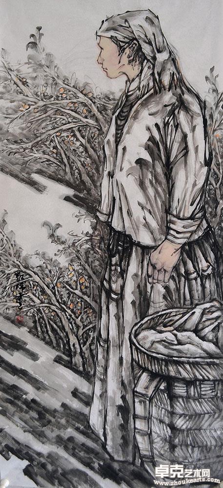 《山风》138x68cm
