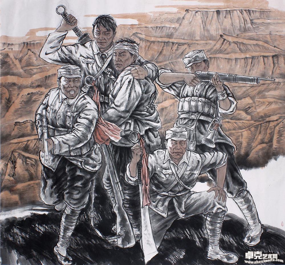 《屏障》200x200cm