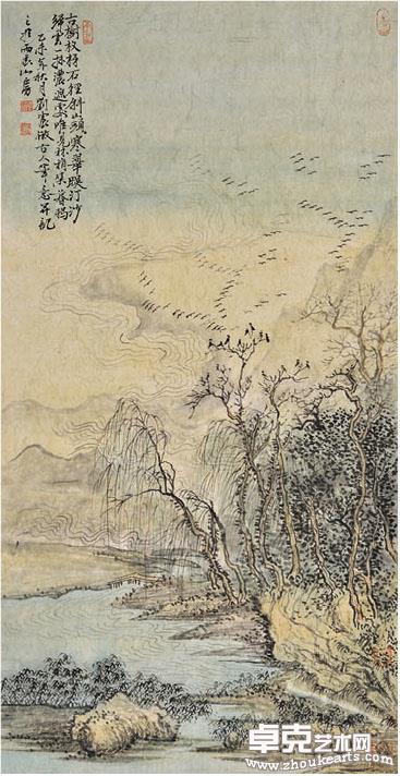 古木溪云