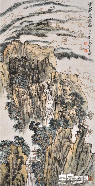 云岩飞瀑