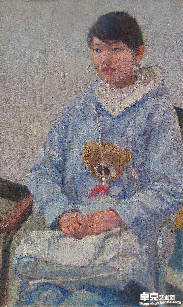 学生肖像І100*60CM