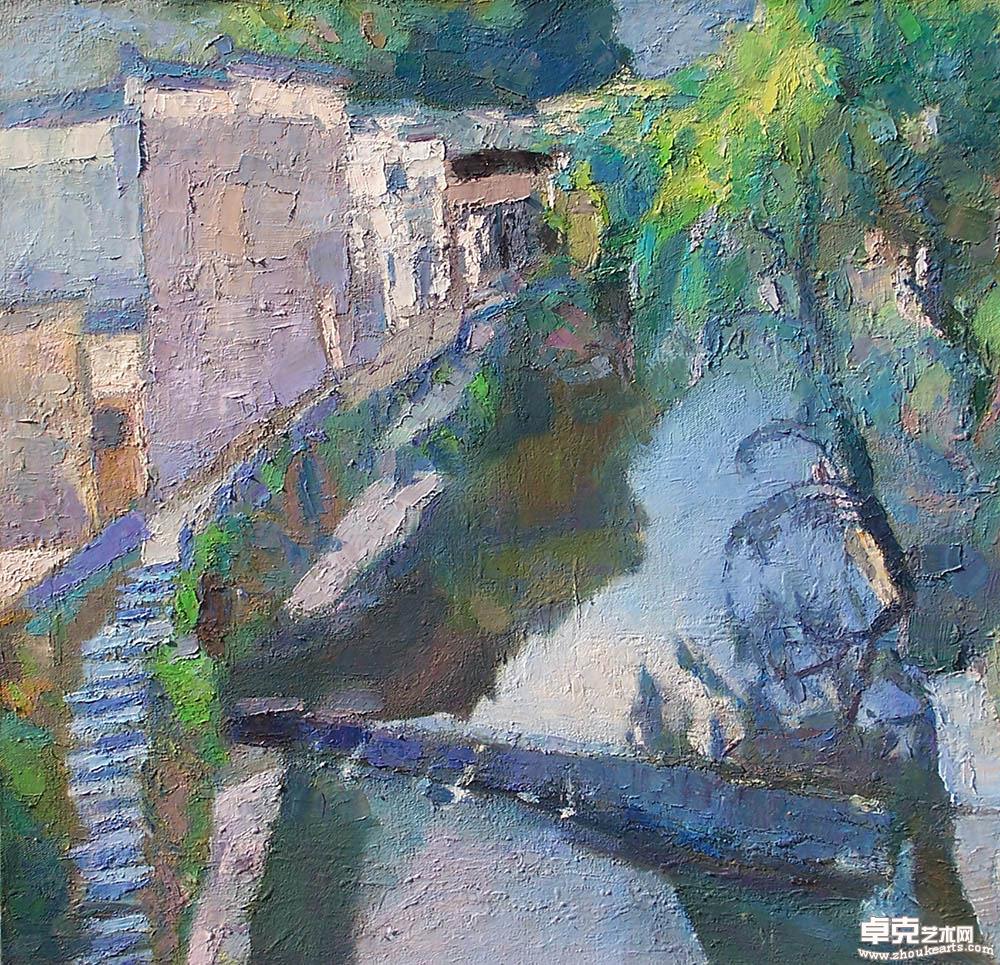 皖南风景Ⅱ100*100CM