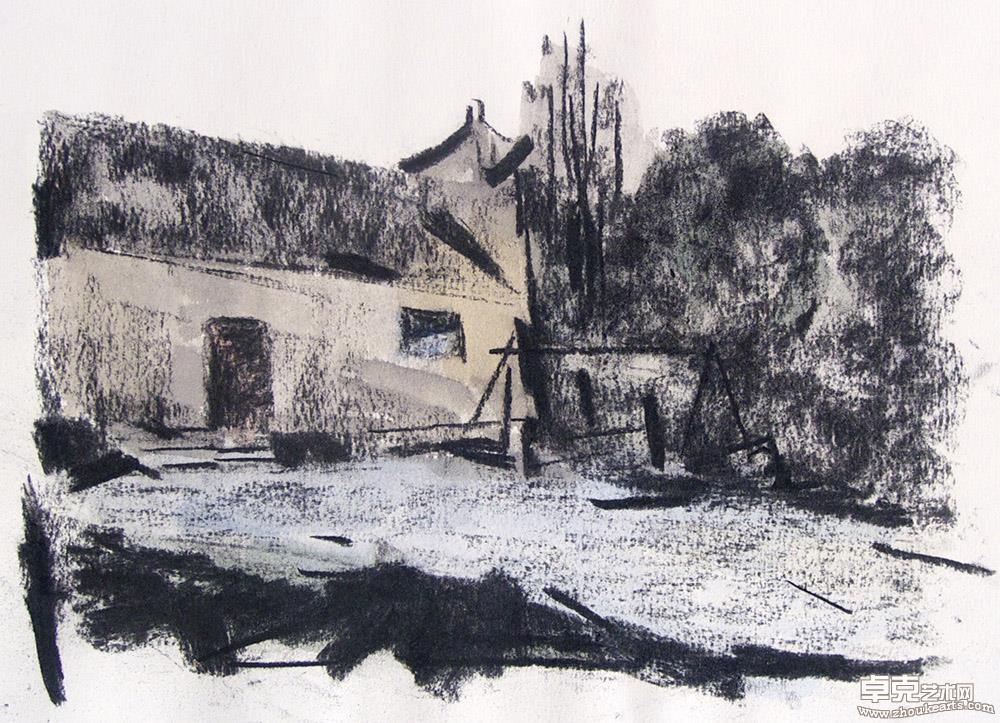 后院