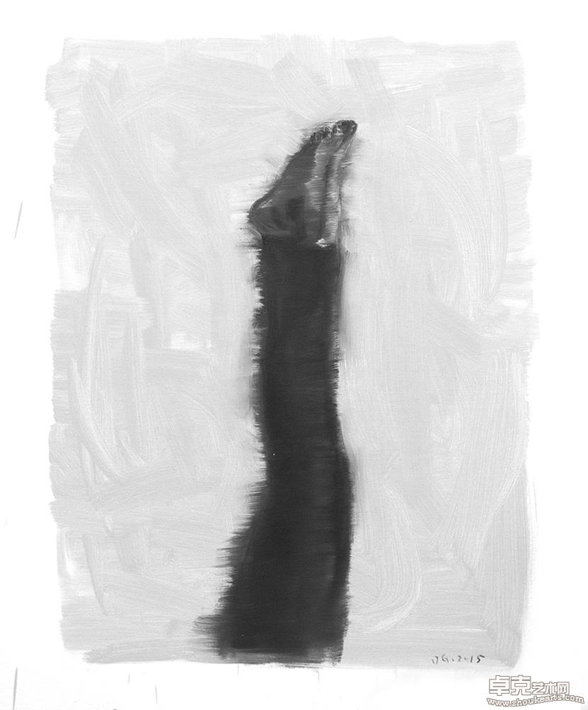 倒立  100×80cm 