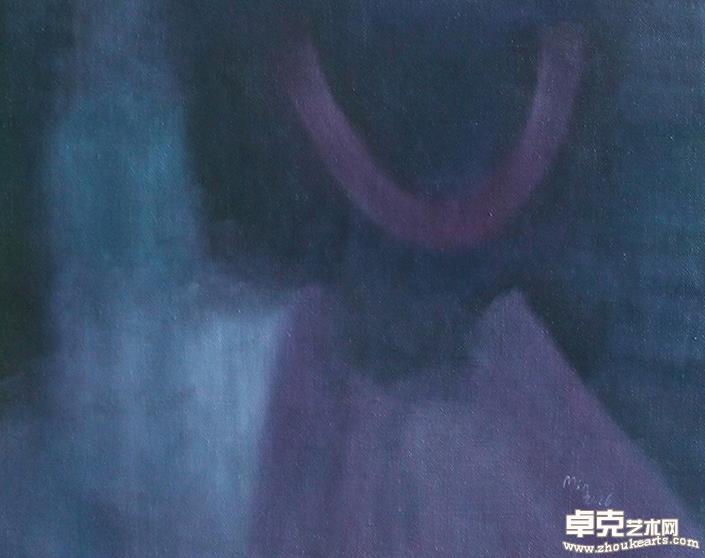 艺术的深度是思想的深度40x50cm