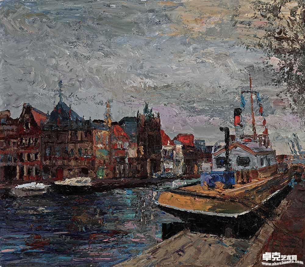 荷兰哈勒姆五80×70cm  